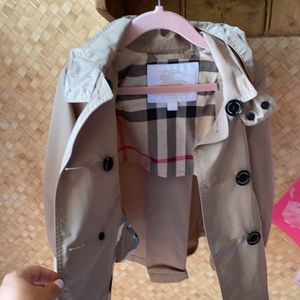 BNWOT never worn! Burberry trench coat : )
